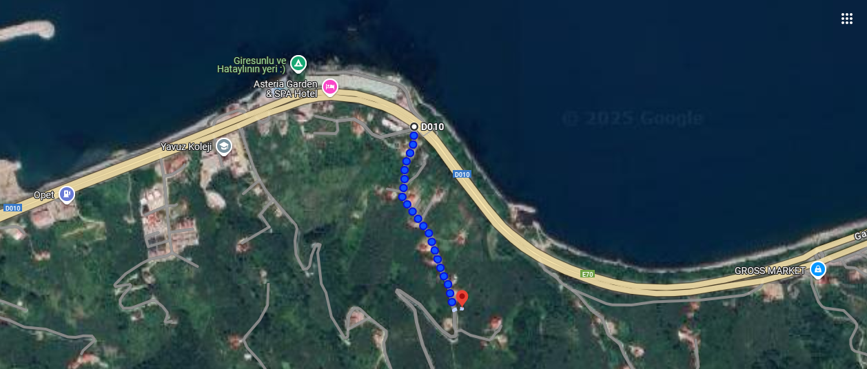 MABEL GAYRİMENKUL KEŞAP GÜNEYKÖYDE DENİZ MANZARALI VİLLALIK ARSA